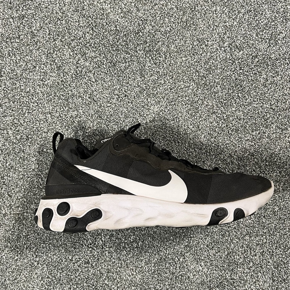 Nike React Vision Black White Running Shoes Men’s US 12 Sneakers BQ6166-003